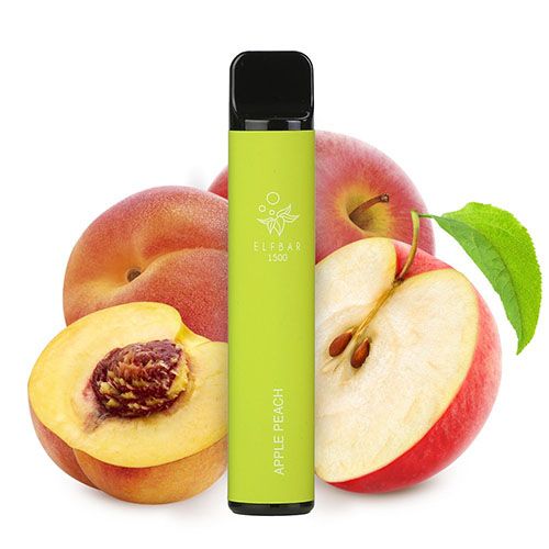 Одноразовая Pod система Elf Bar 1500 Apple Peach