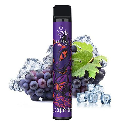 Одноразовая Pod система Elf Bar Lux 2000 Grape Ice