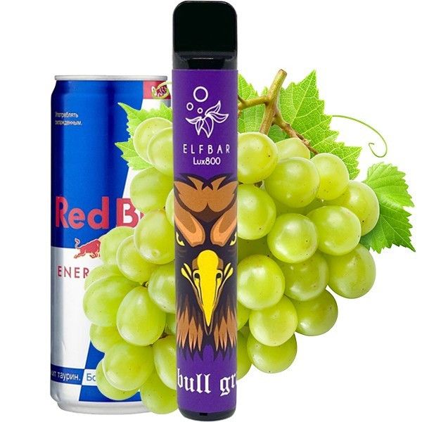 Одноразовый Pod Elf Bar 800 Lux Energy Grape